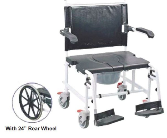 Bariatric Commode with wheels